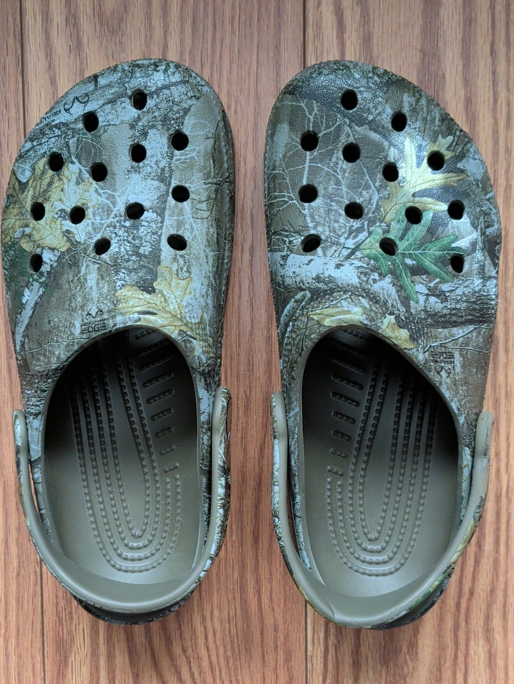 Kids Camo Realtree Crocs Size 3